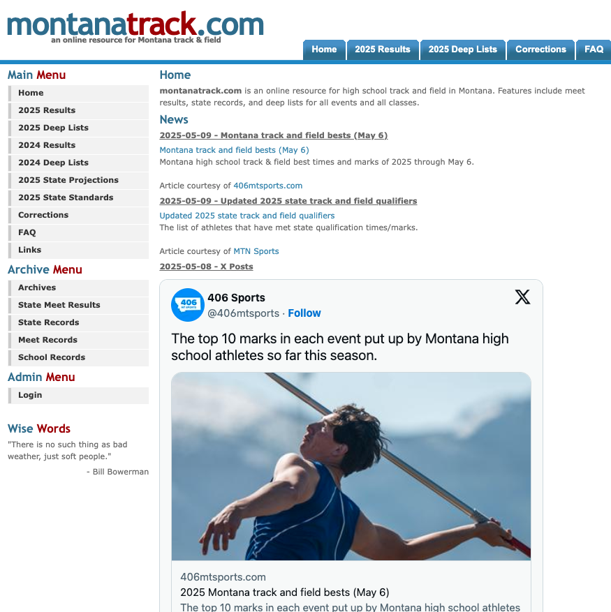 MontanaTrack preview